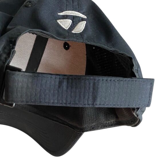 TaylorMade Golf Hat Mens One Size Black SIM TP5 Logo Adjustable Tour Authentic - Picture 11 of 16